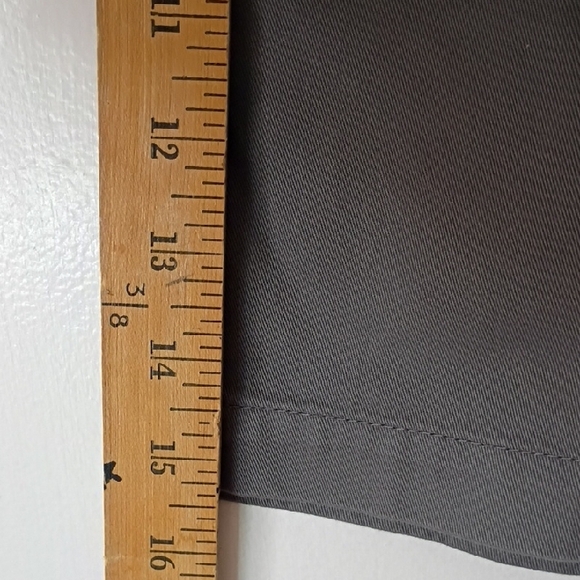 Merona Gray Women's Shorts 100% Cotton Size 8 - Picture 5 of 10